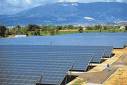 Parque solar de paneles solares fotovoltaicos